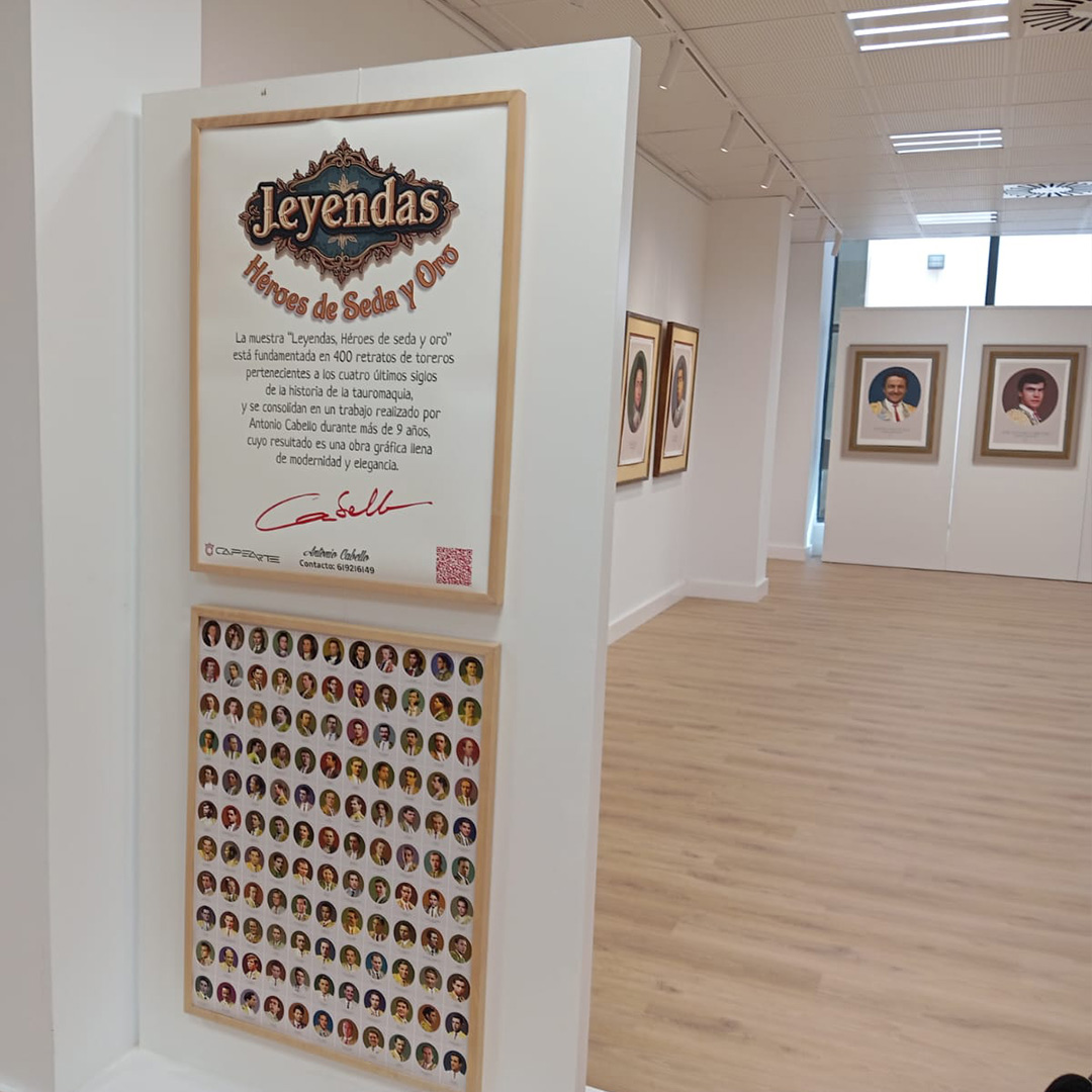 Exposición Leyendas, Héroes de Seda y Oro